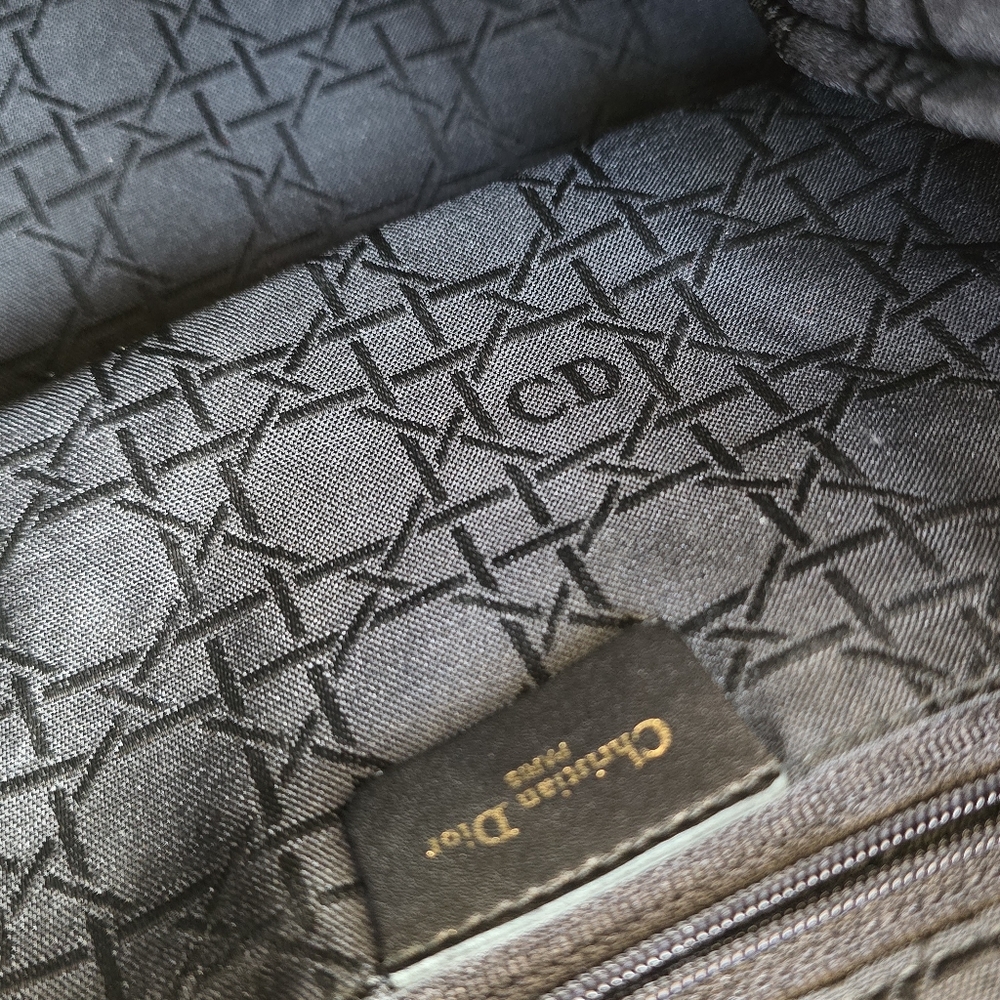 Medium Lady Dior Cannage Quilted Nylon Red Backpack made in Italy - Picture 7 of 14